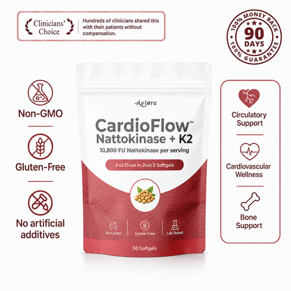 Aviora CardioFlow Nattokinase + K2