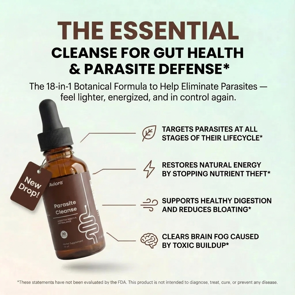 Black Walnut Wormwood Clove Gut Cleanse