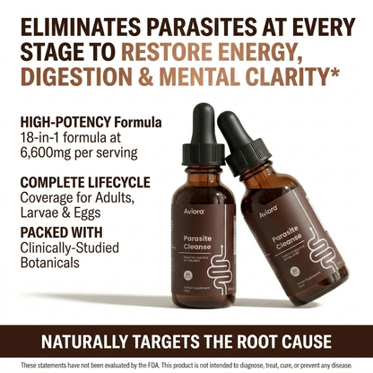 Black Walnut Wormwood Clove Gut Cleanse