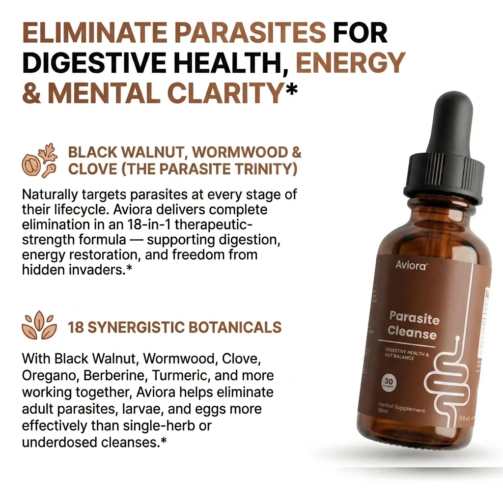 Black Walnut Wormwood Clove Gut Cleanse