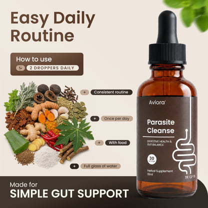 Black Walnut Wormwood Clove Gut Cleanse