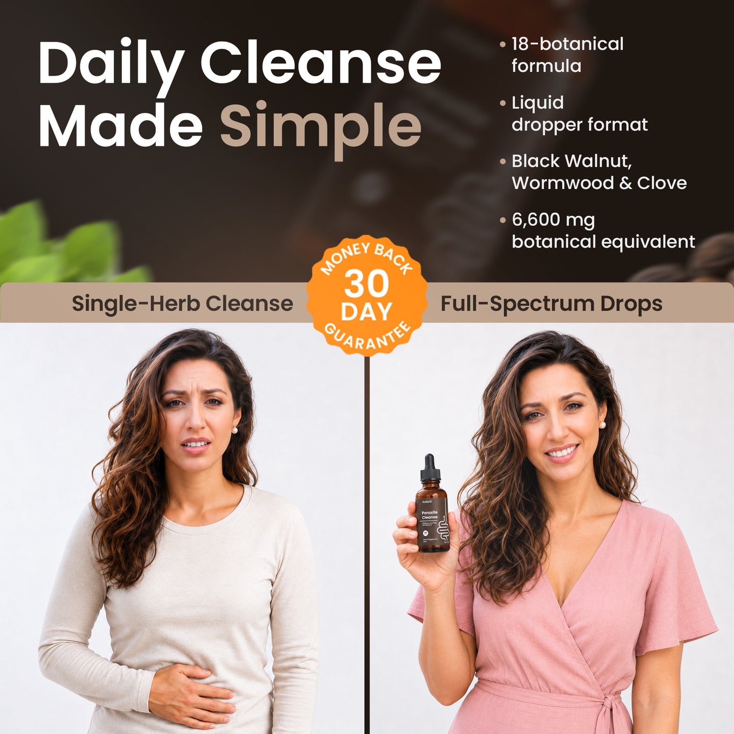Black Walnut Wormwood Clove Gut Cleanse
