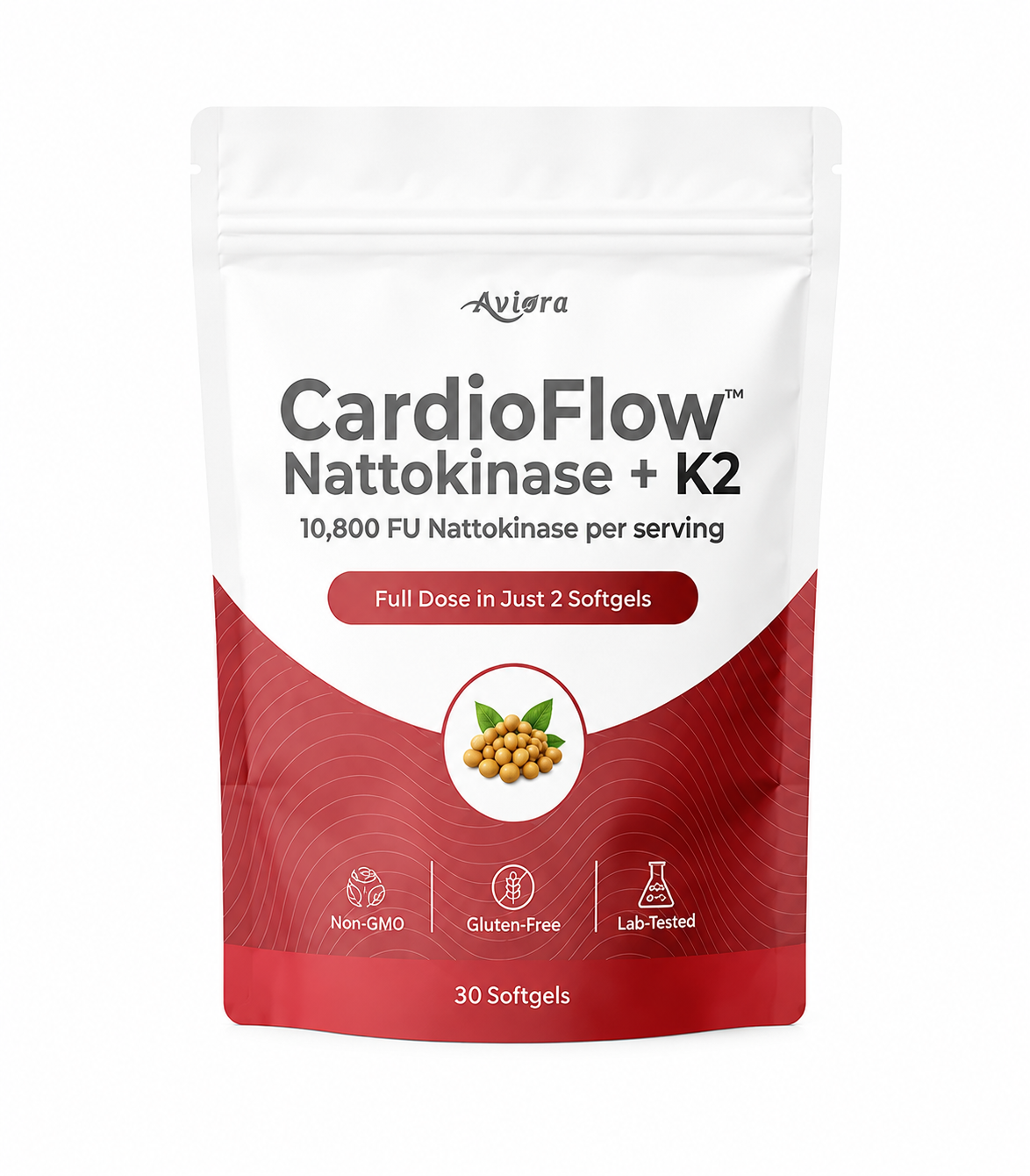 [Limited Time Offer] Aviora Cardioflow Nattikonase + K2